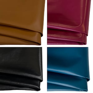 Pelle Vera pelle italiana pelle di agnello nappa pelle liscia pelle pelle tagliata A2/3/4 pezzi di pelle, fogli 0,6-1,1 mm nero, blu, rosa, marrone