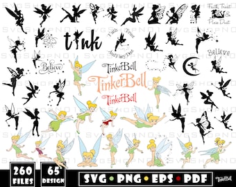 Tinkerbell svg , Tinkerbell png, Tinkerbell Svg Cut Files, Tinkerbell Clipart, Tinker Bell Fairy Svg