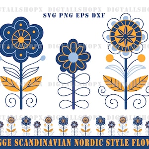 Hygge Home Clipart, Scandinavo Clipart, Scandinavo SVG File, Arte popolare nordica SVG