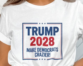 Trump 2028 T-Shirt: MAGA Republican Gift