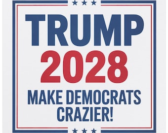 Trump 2028 Magnet: Patriotic Republican MAGA Gift