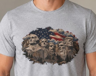 Trump Mount Rushmore T-Shirt | MAGA Patriot Shirt