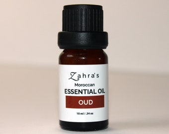 Pure Oud Essential Oil Pure From Agarwood 10ml Imported From Morocco 