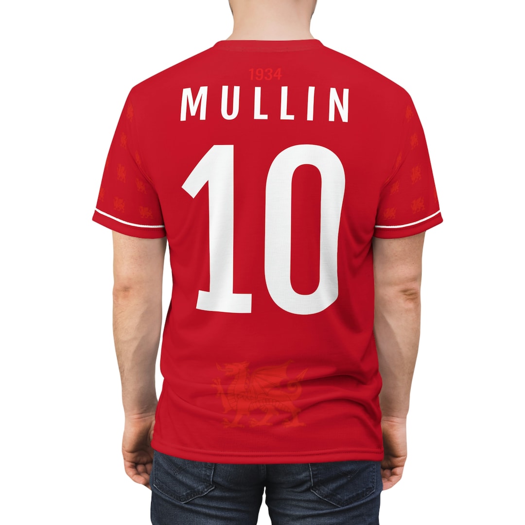 Paul Mullin Wrexham AFC Jersey Tee to Wrexham Etsy UK