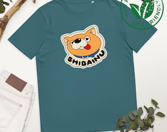 The way of the House Husband Shiba Inu Tee | Classic Print Shirt | Gokushufudo Tatsu Anime | Trendy Casual top