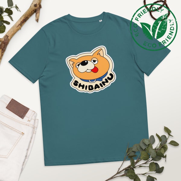 The way of the House Husband Shiba Inu Tee | Classic Print Shirt | Gokushufudo Tatsu Anime | Trendy Casual top