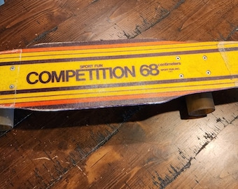 Vintage 1977 Sport Fun Inc. Competition 68 Centimeters Fiberglass Skateboard