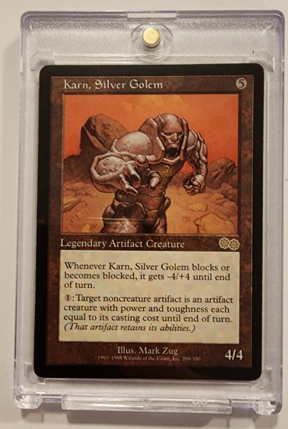 MTG - Magic the Gathering - Urza's Saga - Karn, Silver Golem