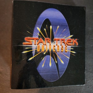 Star Trek Universe Binder Book 1997 NEWFIELD TRIVIA 77 PAGES