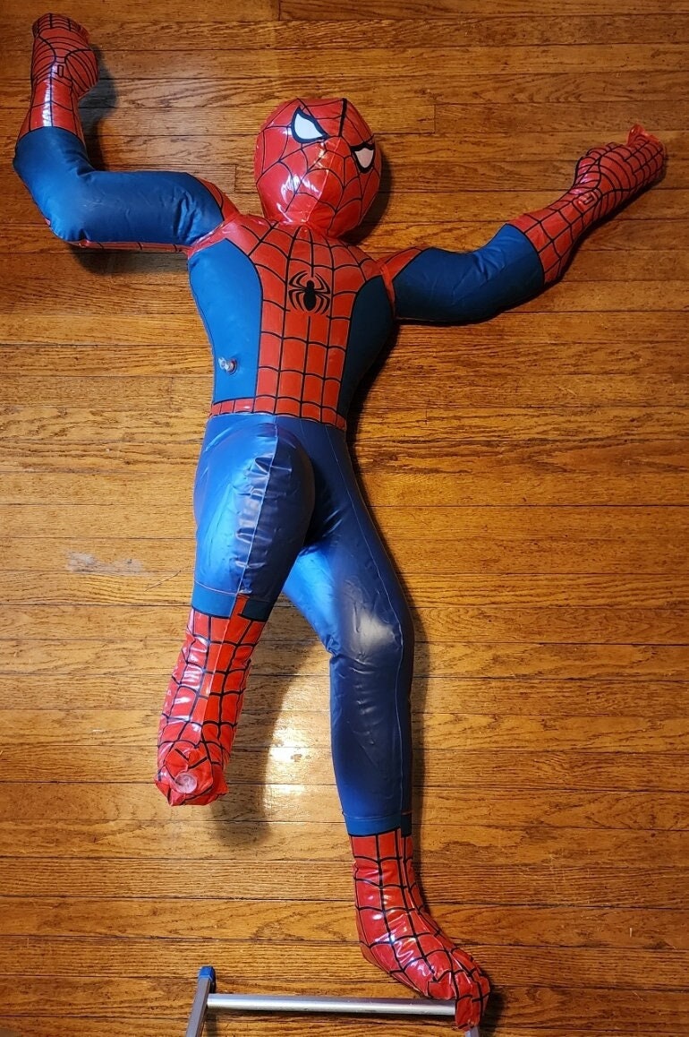 Giant 6 FT. Rare Spiderman Inflatable 1997 Marvel Comics - Wayout 