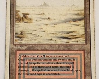 Badlands Dual Land V.2 (custom Card Alternate Art) - Etsy
