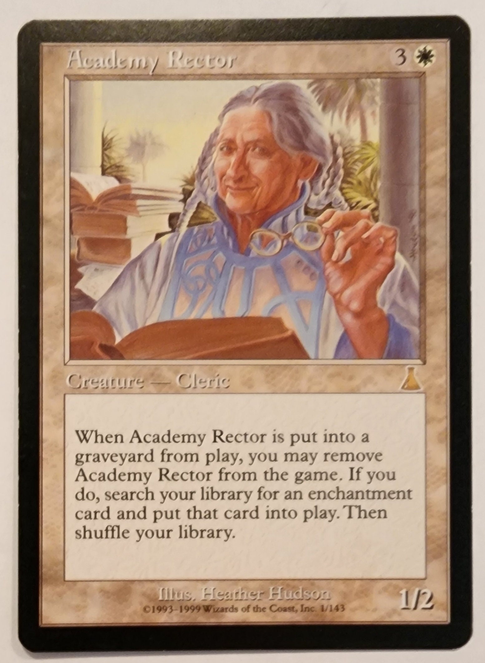 MTG - Magic the Gathering - Urza's Destiny - Academy Rector