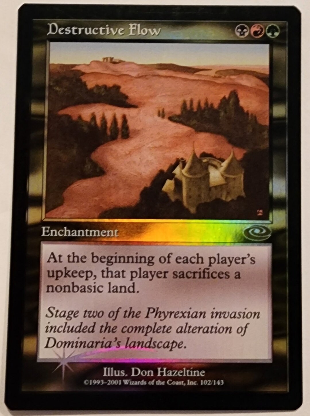 MTG - Magic the Gathering - Planeshift - Destructive Flow (FOIL) Never  Played - Etsy