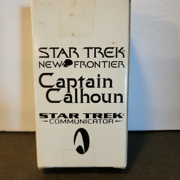 Star Trek Communicator New Frontier Captain Calhoun Action Figure NIB