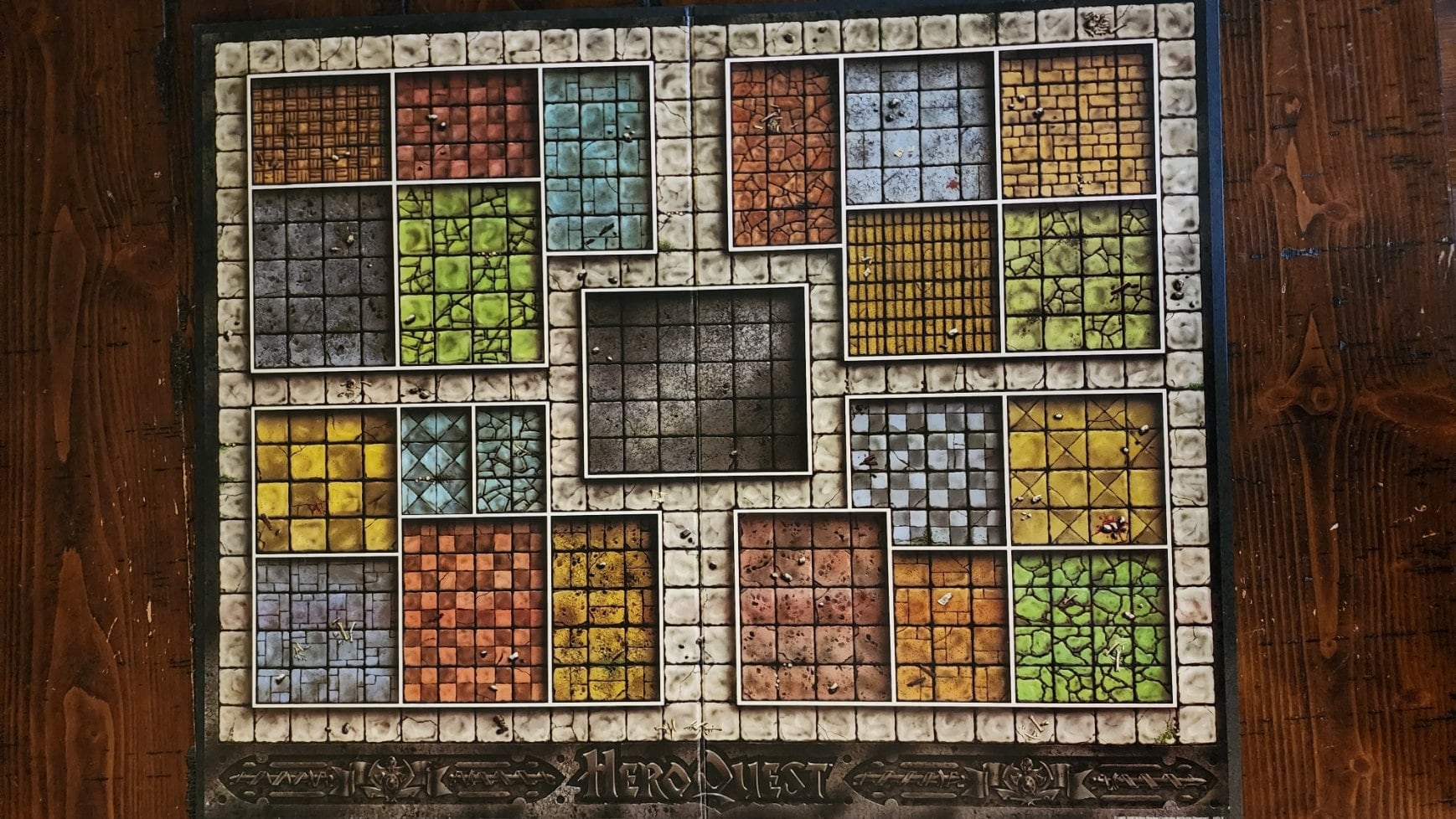 Vintage Heroquest 1990 Board Game System Complete Milton Bradley ...