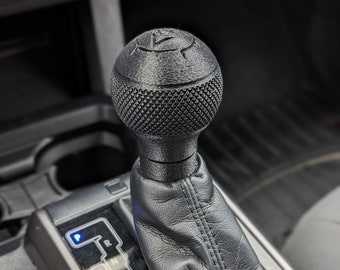 Ball Style Toyota Tacoma 3rd Gen Shift Knob (2016-2023) AT- Tacoma Accessories 3rd Gen | Modifications | Matte Black | Rugged | Easy Install