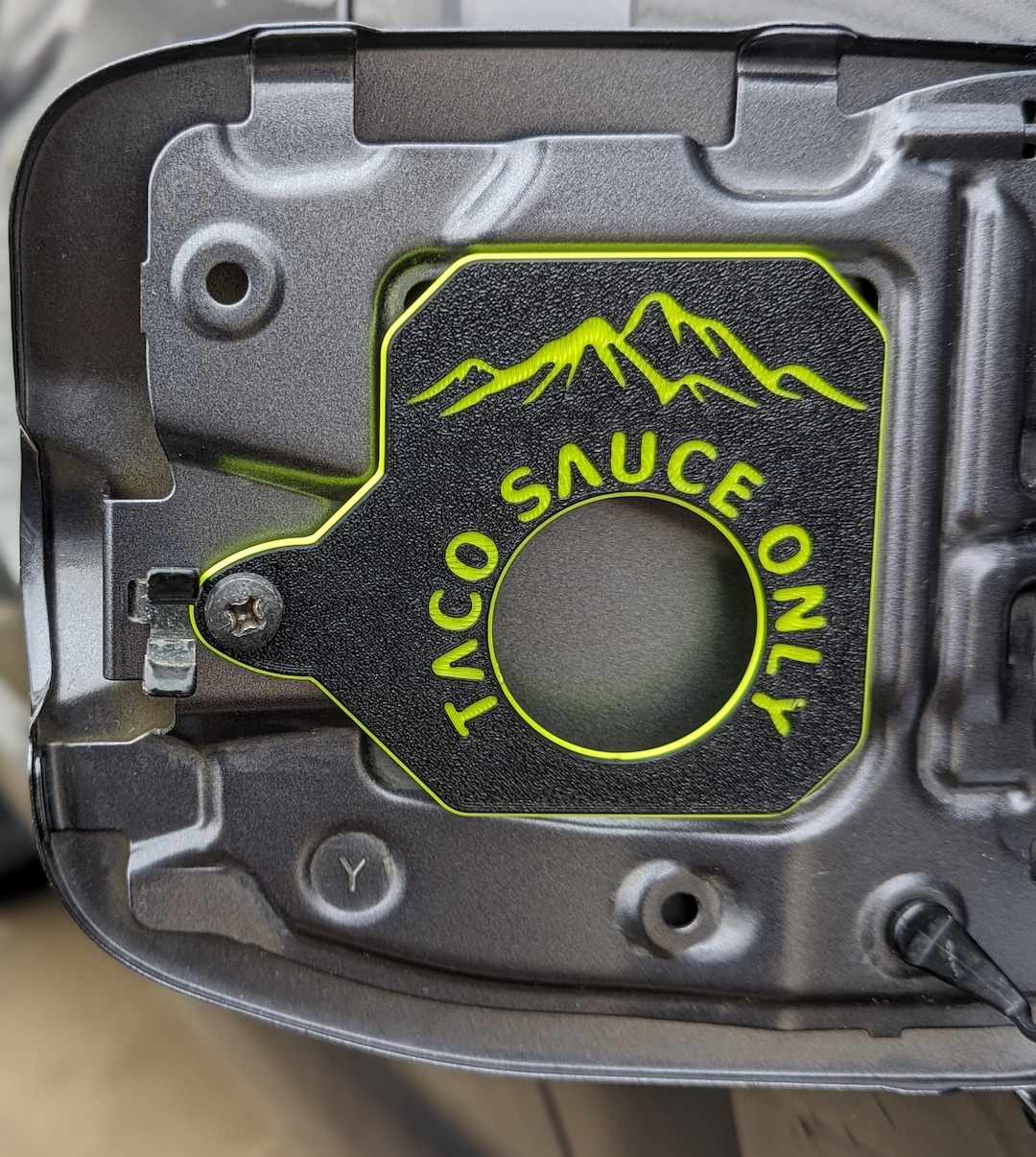 Personalized Toyota 3rd Gen 20162023 Gas Cap Holder