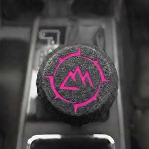 Knurled Toyota Tacoma 3rd Gen (2016-2023) AT Shift Knob - Tacoma Accessories 3rd Gen | Modifications | Matte Black | Rugged | Easy Install Pink