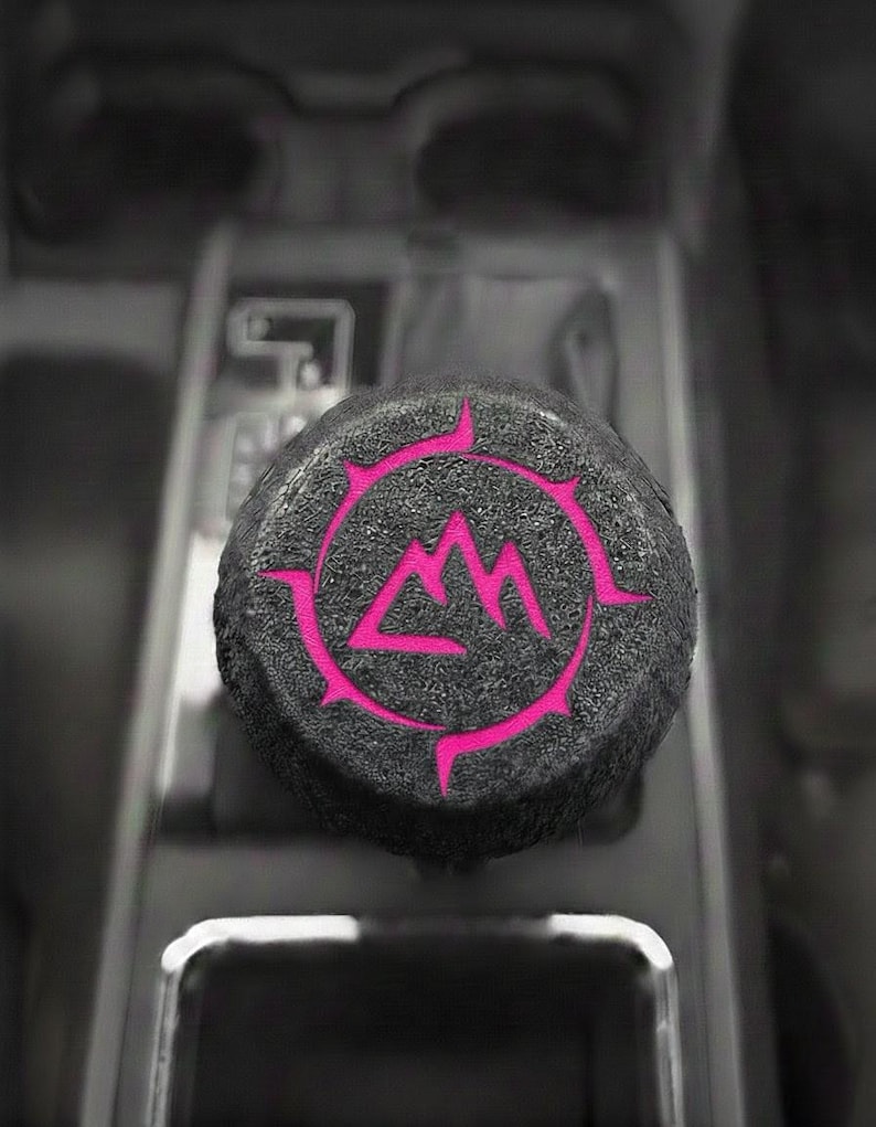 Knurled Toyota Tacoma 3rd Gen (2016-2023) AT Shift Knob - Tacoma Accessories 3rd Gen | Modifications | Matte Black | Rugged | Easy Install Pink