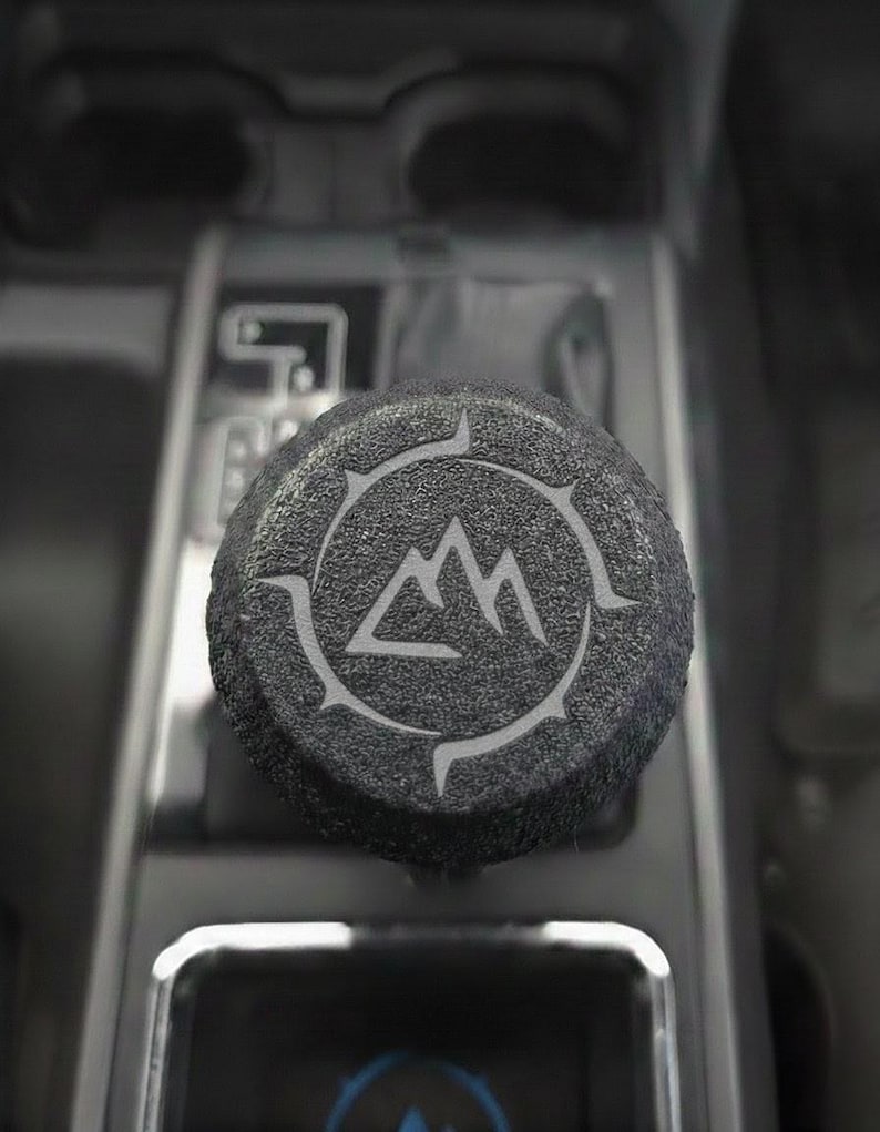 Knurled Toyota Tacoma 3rd Gen (2016-2023) AT Shift Knob - Tacoma Accessories 3rd Gen | Modifications | Matte Black | Rugged | Easy Install Grey