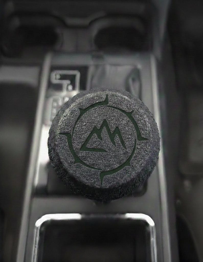 Knurled Toyota Tacoma 3rd Gen (2016-2023) AT Shift Knob - Tacoma Accessories 3rd Gen | Modifications | Matte Black | Rugged | Easy Install Army Green