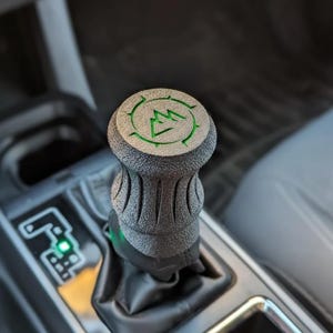 Slim Toyota Tacoma 3rd Gen (2016-2023) AT Shift Knob - Tacoma Accessories 3rd Gen | Modifications | Matte Black | Rugged | Easy Install