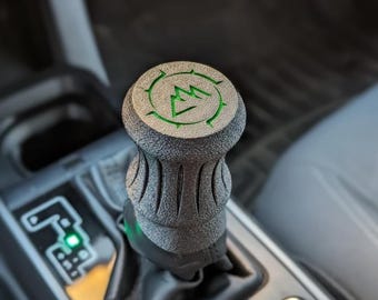 Slim Toyota Tacoma 3rd Gen (2016-2023) AT Shift Knob - Tacoma Accessories 3rd Gen | Modifications | Matte Black | Rugged | Easy Install