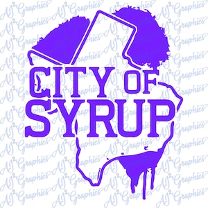 City of Syrup SVG, PNG, Jpeg