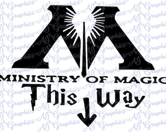 Ministry of Magic Logo SVG PNG Image Instant Download - Etsy