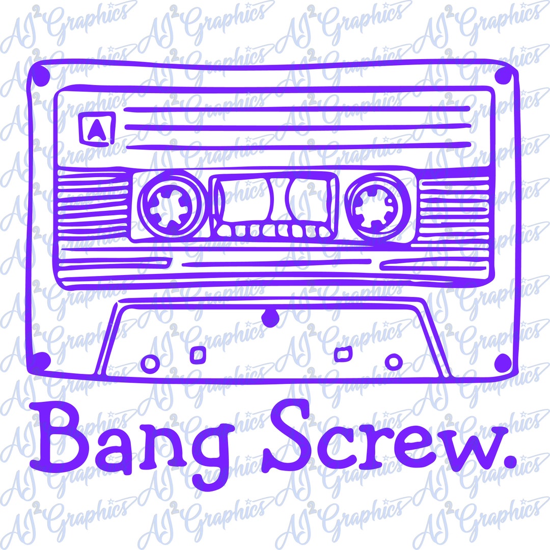 Bang Screw Tape SVG, PNG, Jpeg Etsy
