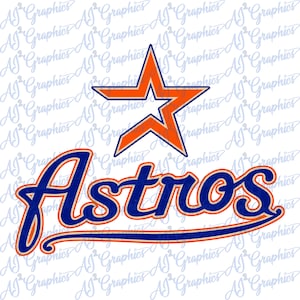 Astros - Orange & Navy