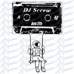 Screw Tape Astronaut SVG, PNG, JPeg