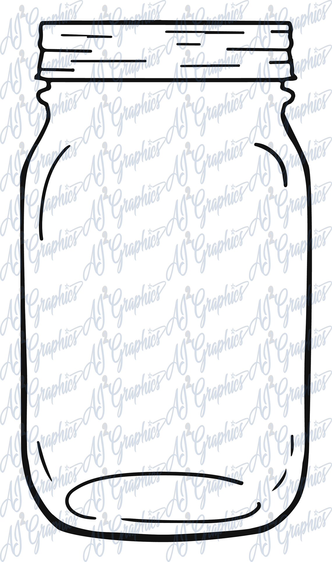Mason Jar2 SVG, PNG, Jpeg - Etsy