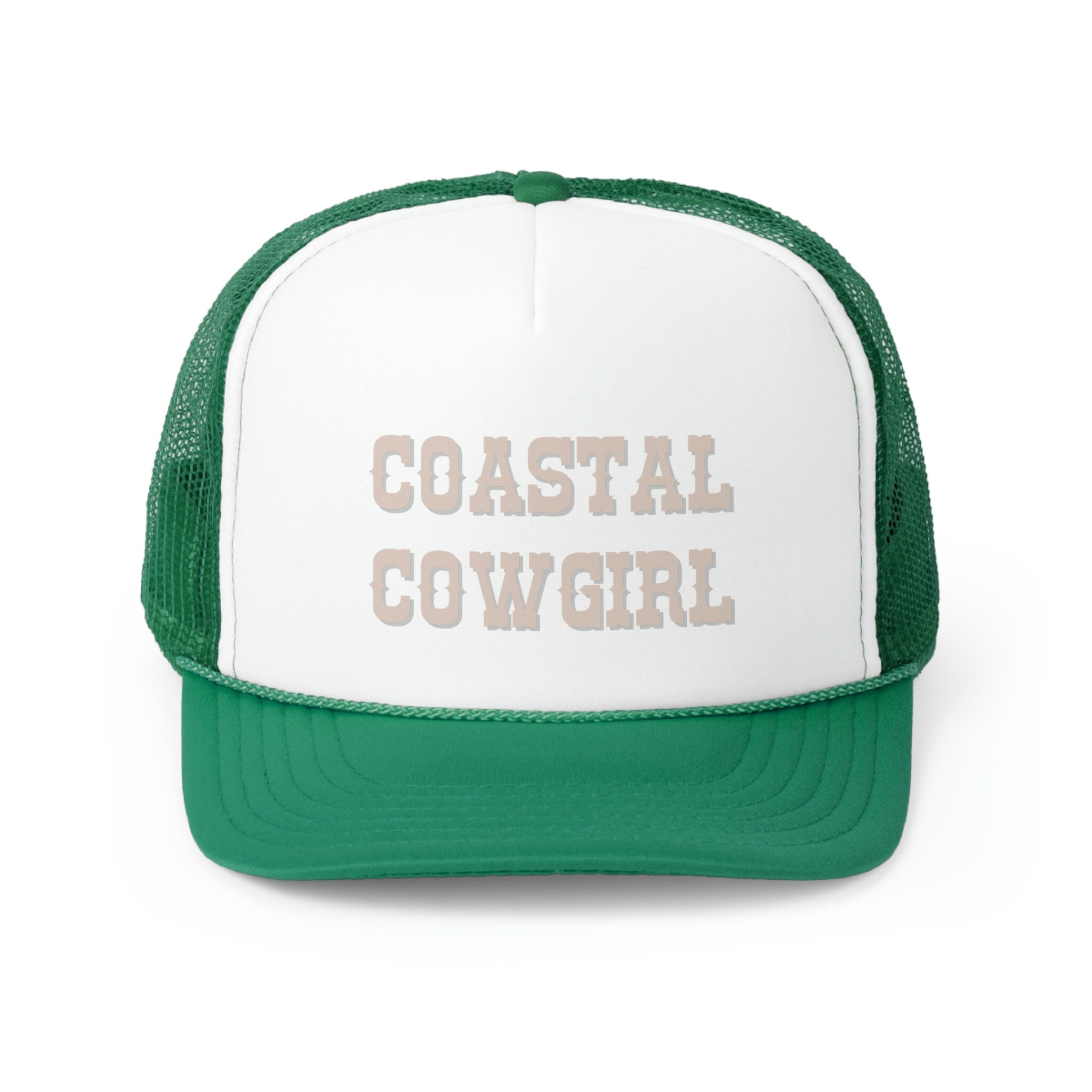 Unisex Green 1 Cute Caps Cowgirls Cowboys Snapback Western Trucker Hat Western Green Trucker Hat - Etsy main image 2