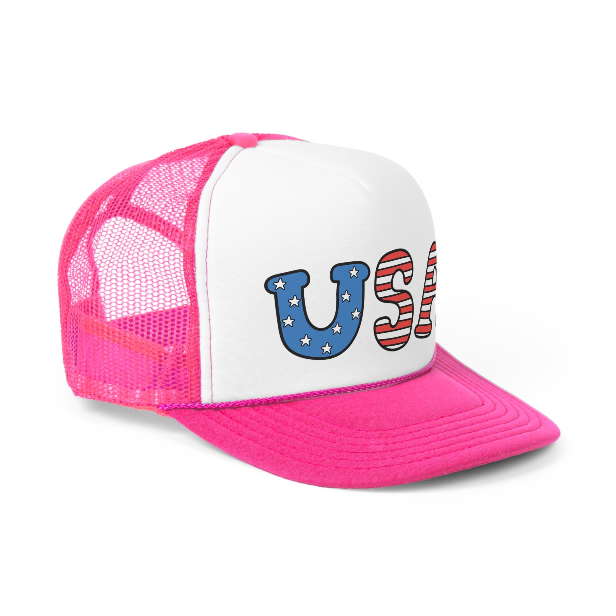 Cappello Patriottico Americano Con Bandiera, Regolabile, Per Uomo E Donna, Ideale Per 4 Luglio, Campeggio E Attività Esterne