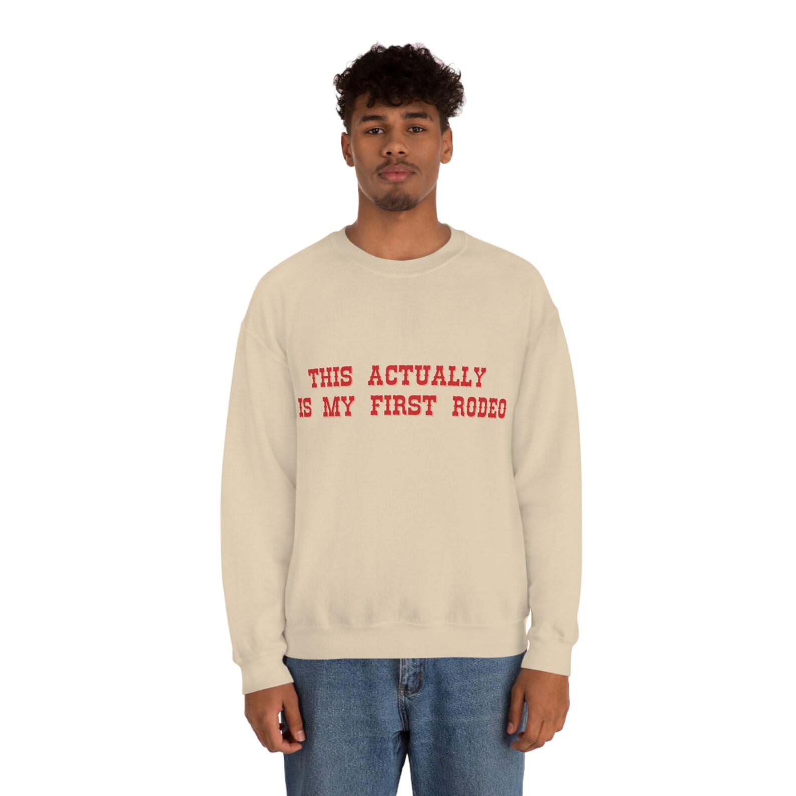 This Actually is My First Rodeo Country Cowboy Pullover | Graphic ...