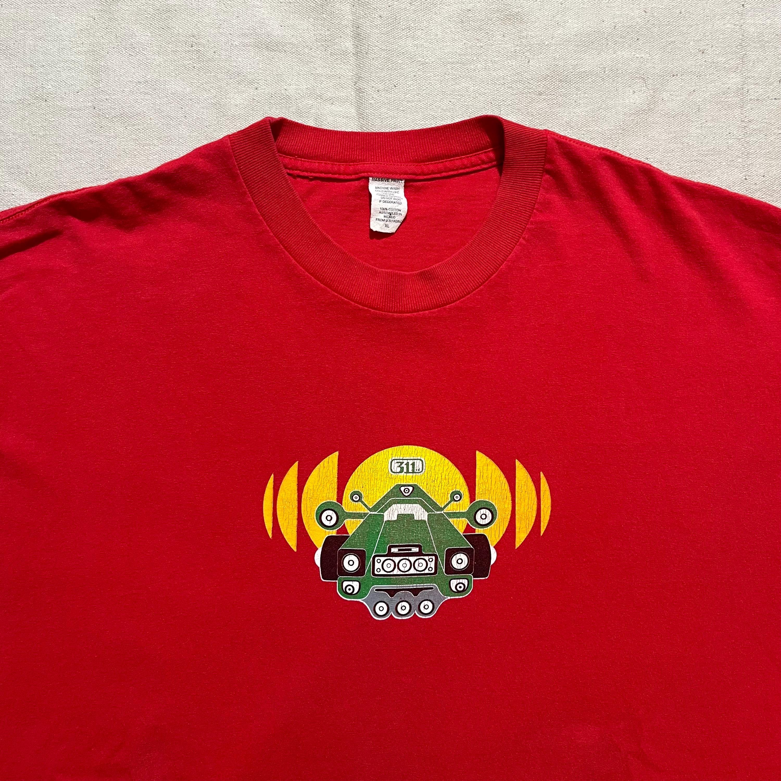 Vintage 90s 00s Y2K 311 Soundsystem Rock Ska Reggae Band Graphic T