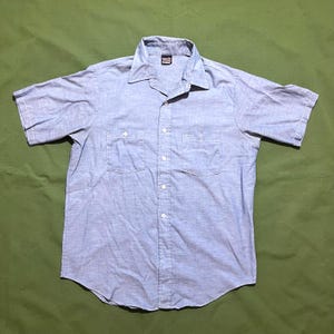 Navy Chambray Shirt - Etsy Canada