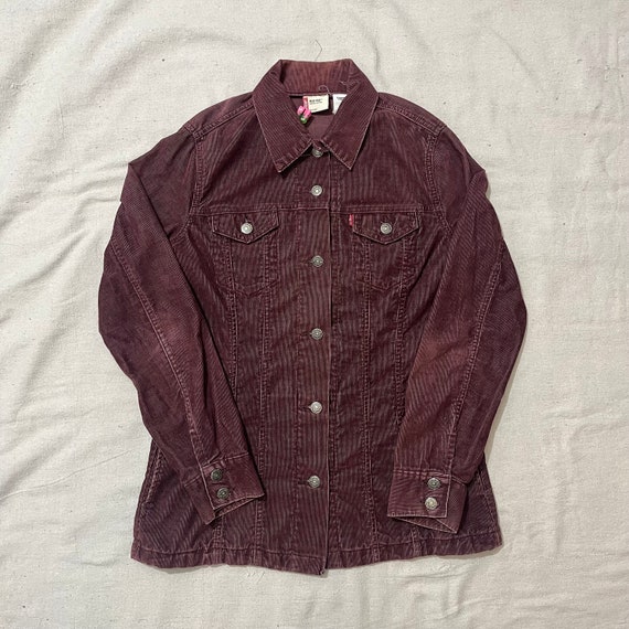 Levi's maroon jacket hotsell