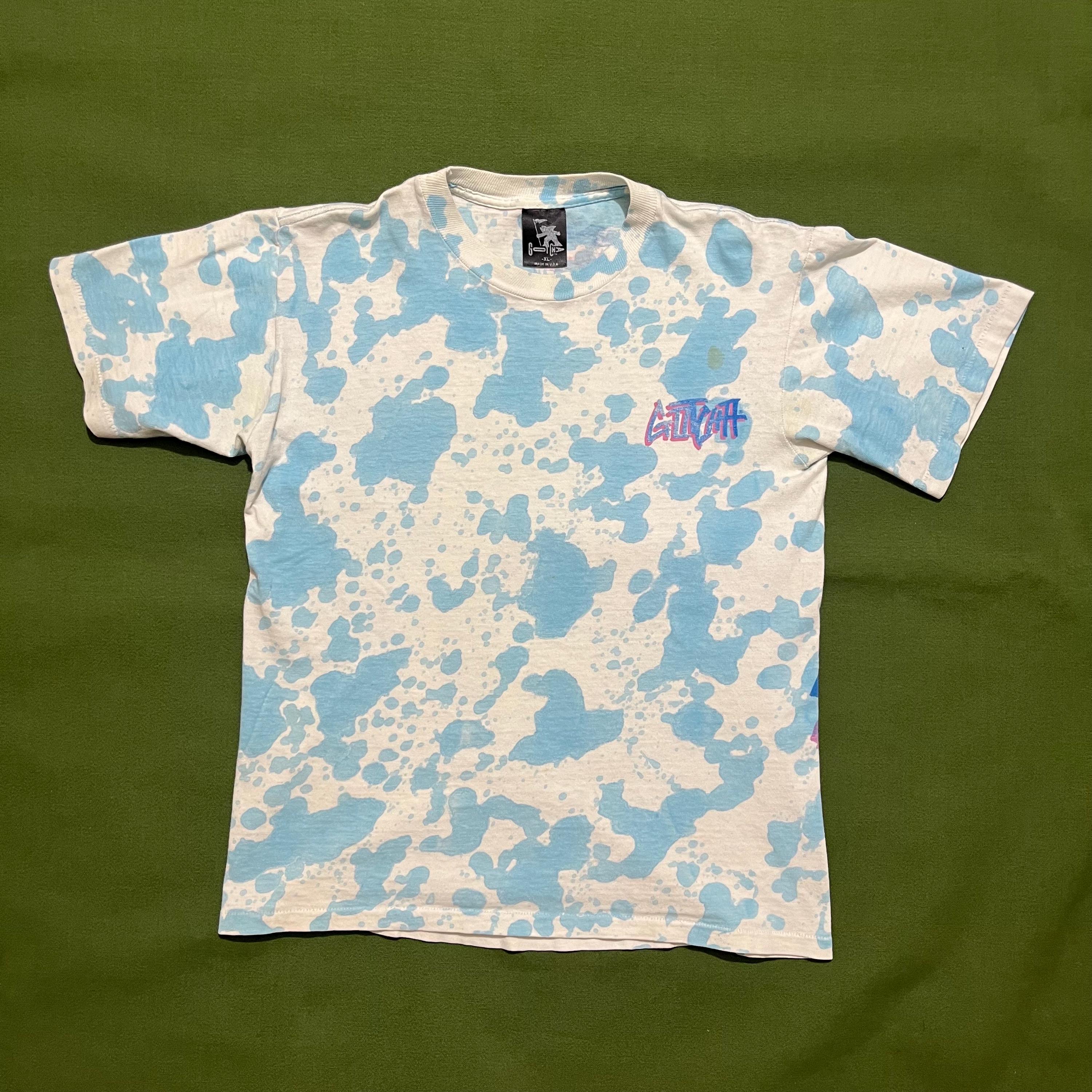Vintage Gotcha Tie Dye T-shirt: 80s/90s Surf Graphic Blue XL - Etsy