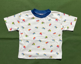 Vintage 80s Kids Dump Truck Graphic Tee - Size 2T