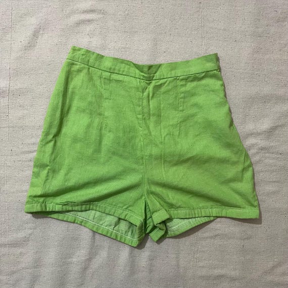 Buy Vintage 90s Womens femme Short Skirt Bright Green 28x16 Online in India Etsy