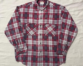 Vintage St John's Bay Big Mac Plaid Flannel Shirt - Etsy Canada