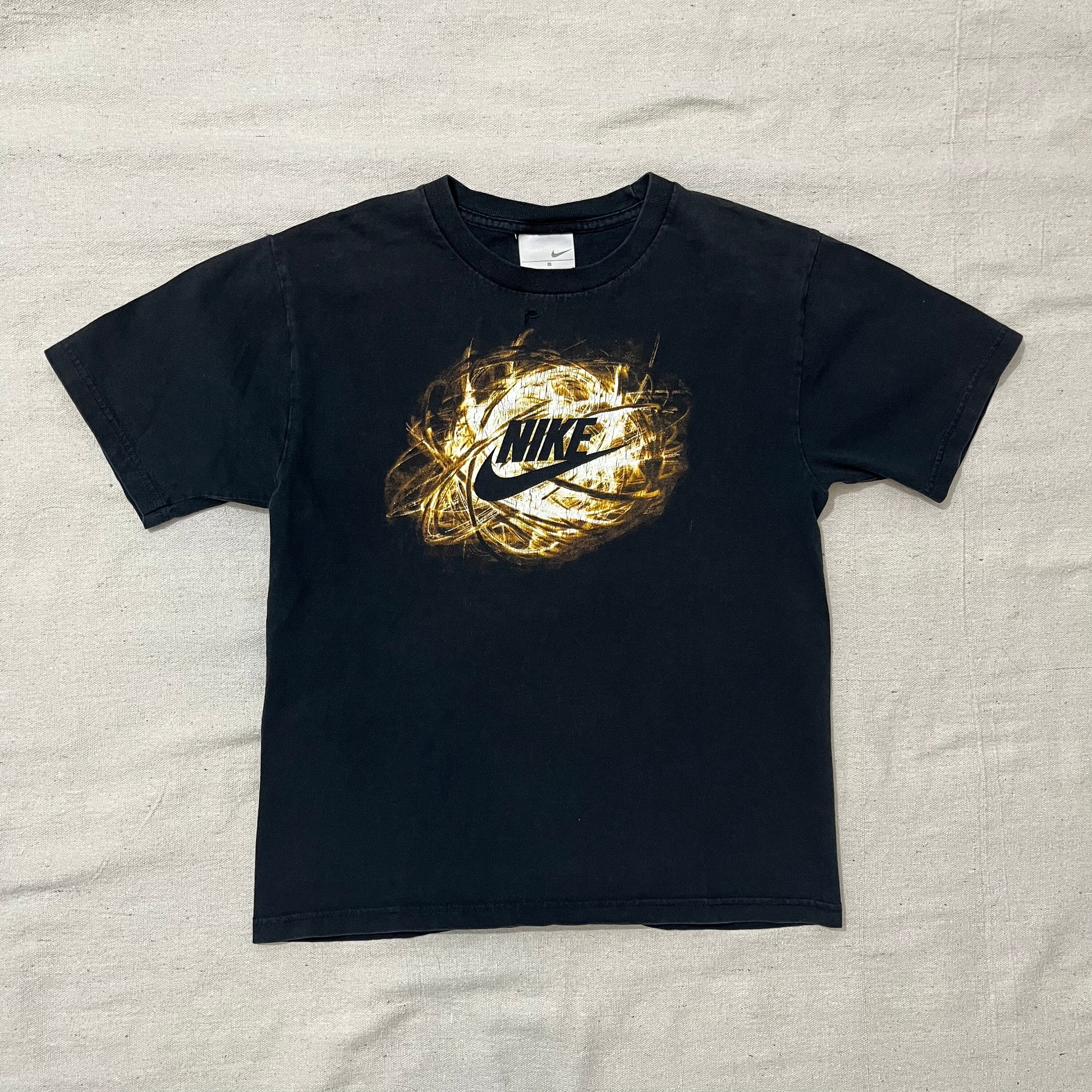 希少00s 刺繍 OLD NIKE セットアップ 上下 Y2K Y2K】00s NIKE トラックジャケット ジャージ テック 刺繍 総柄