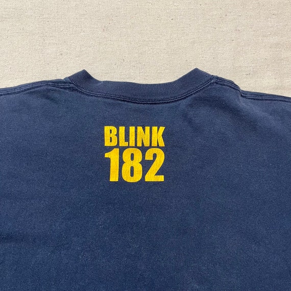 Blink182 Tシャツ　ネイビー　バンドTシャツ パンク Blink182 Tシャツ ネイビー バンドTシャツ パンク blink-182