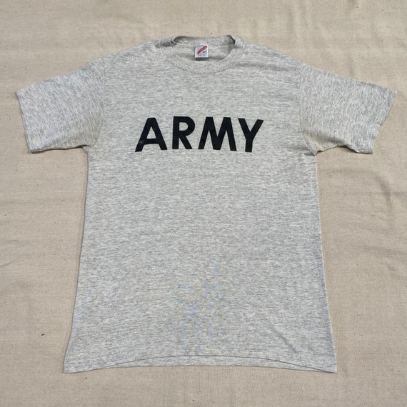 Vintage 80s/90s United States Army Military Spellout Graphic T