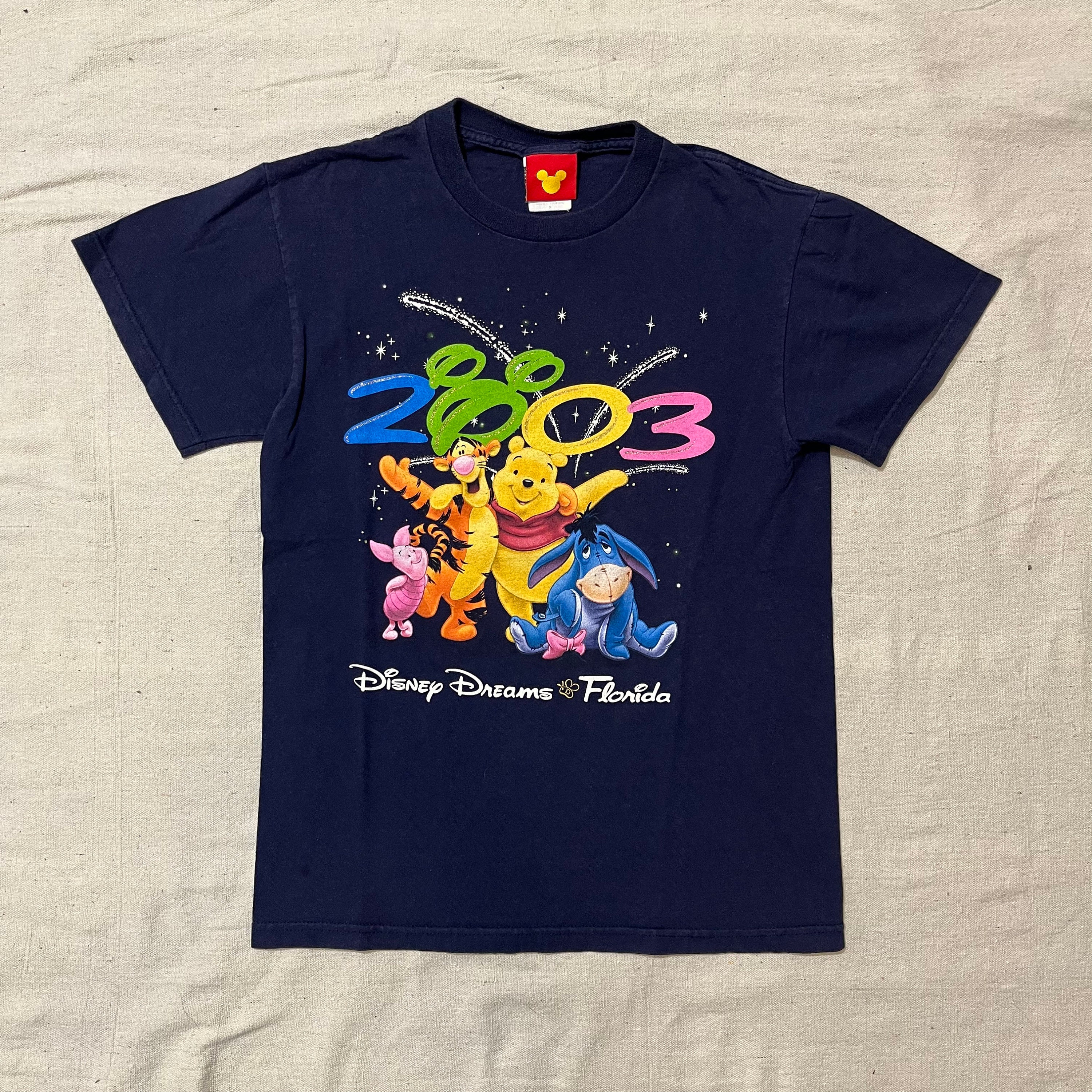 Vintage Y2K Disney World Winnie the Pooh Graphic T-shirt (small