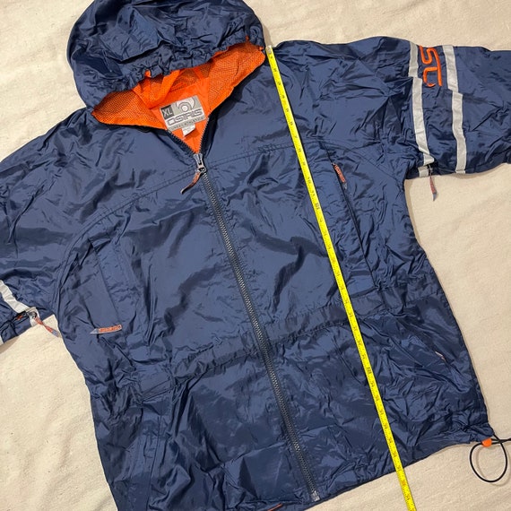 Vintage 90s/00s Y2K Osiris Shoes Windbreaker Jacket Blue XL