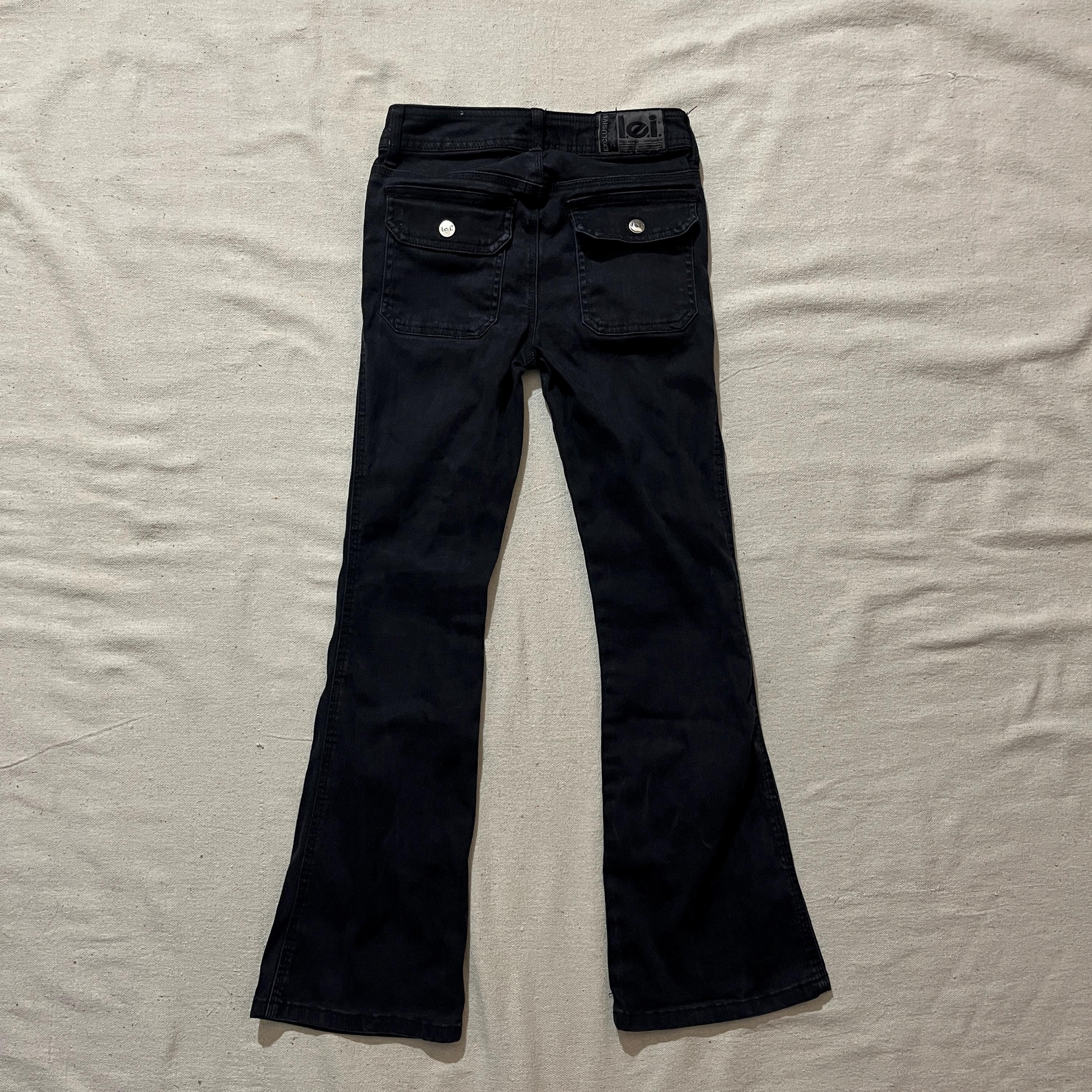 00s【wjk】archive flare pants/y2k mode◎ Y2K Flared Retro Jeans – Vintage Grunge Bell Bottoms – The Feelz