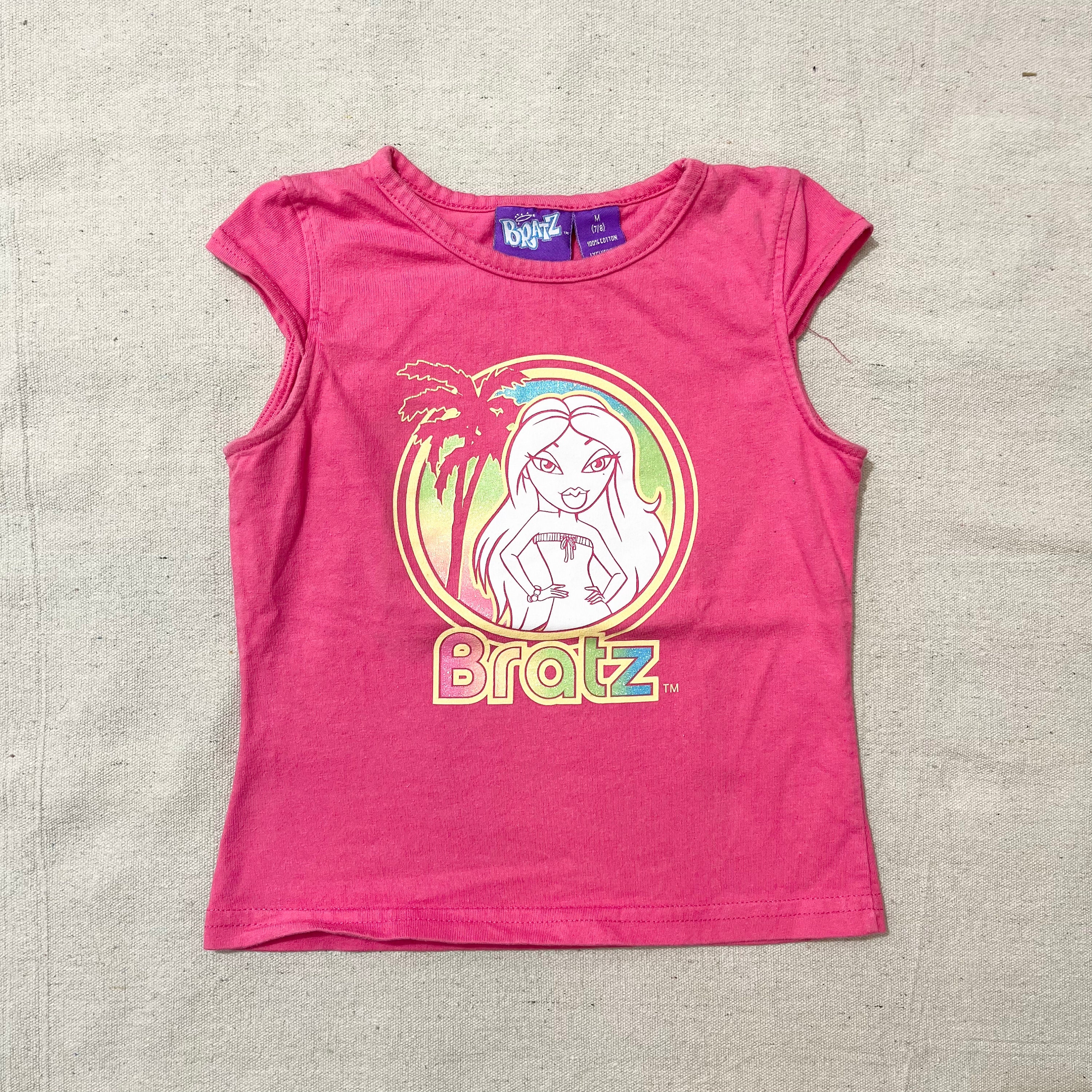 00s Y2K vintage 4点セット りーちゃん Vintage 00s Y2K Kids/youth Bratz Doll Tank Top Shirt Pink